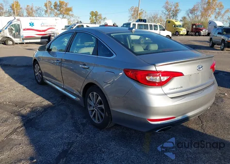 2015 Hyundai Sonata Sport from USA, damaged, VIN 5NPE34AF2FH080646